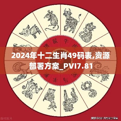 2024年十二生肖49码表,资源部署方案_PVI7.81