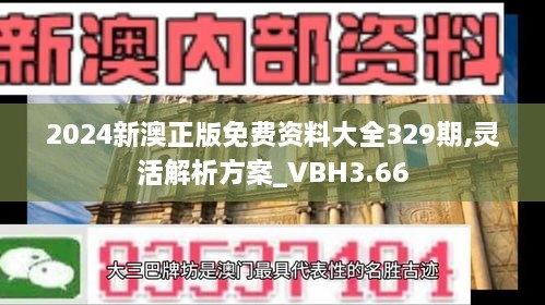 2024新澳正版免费资料大全329期,灵活解析方案_VBH3.66