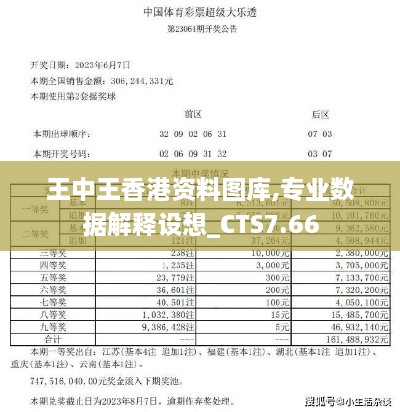 王中王香港资料图库,专业数据解释设想_CTS7.66