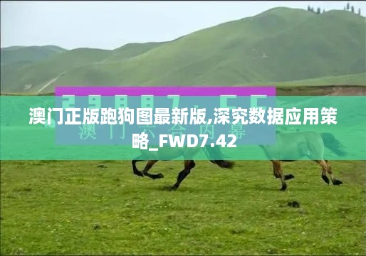 澳门正版跑狗图最新版,深究数据应用策略_FWD7.42