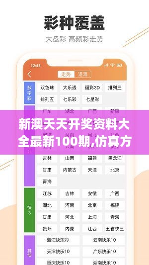 新澳天天开奖资料大全最新100期,仿真方案实施_JSM7.51