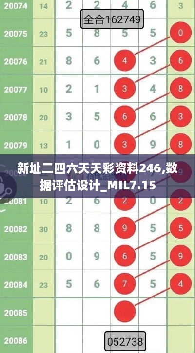 新址二四六天天彩资料246,数据评估设计_MIL7.15