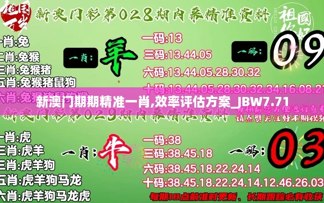 新澳门期期精准一肖,效率评估方案_JBW7.71