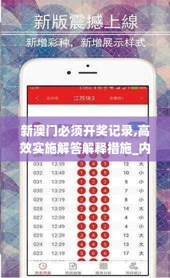 新澳门必须开奖记录,高效实施解答解释措施_内置版XPB8.58