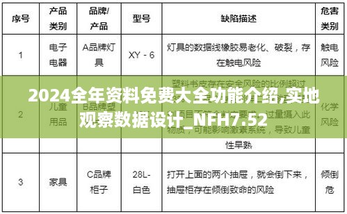 2024全年资料免费大全功能介绍,实地观察数据设计_NFH7.52