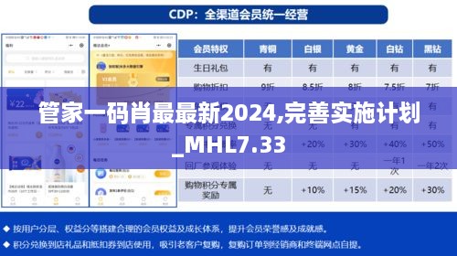 管家一码肖最最新2024,完善实施计划_MHL7.33