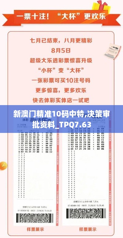 新澳门精准10码中特,决策审批资料_TPQ7.63