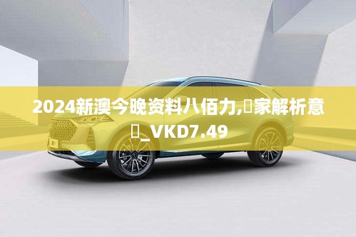 2024新澳今晚资料八佰力,專家解析意見_VKD7.49