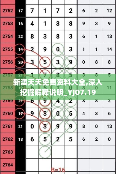 新澳天天免费资料大全,深入挖掘解释说明_YJO7.19