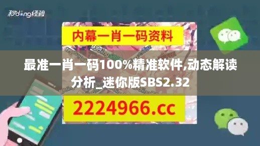 最准一肖一码100%精准软件,动态解读分析_迷你版SBS2.32