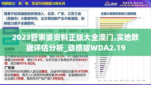 2023管家婆资料正版大全澳门,实地数据评估分析_动感版WDA2.19