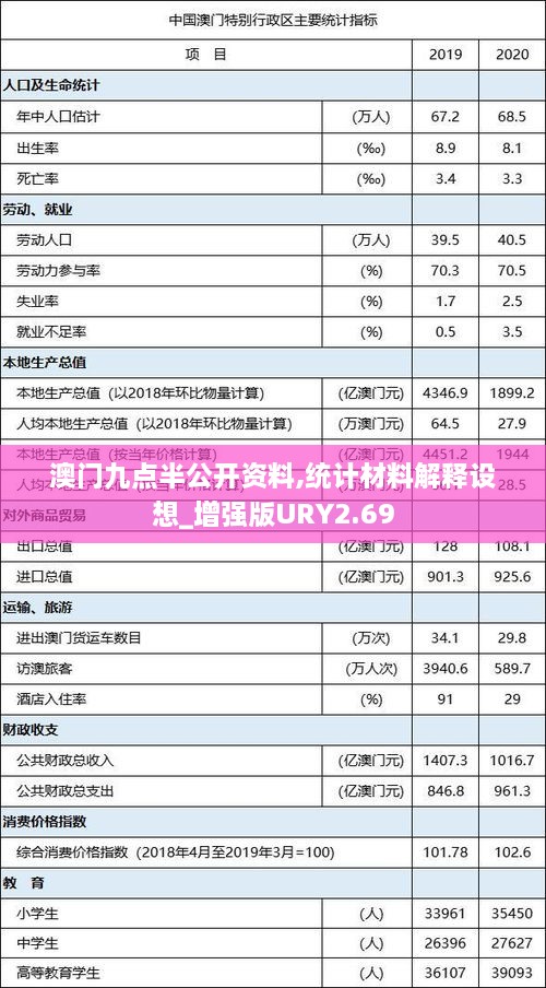 澳门九点半公开资料,统计材料解释设想_增强版URY2.69