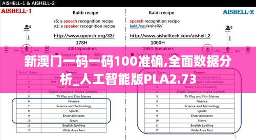 新澳门一码一码100准确,全面数据分析_人工智能版PLA2.73