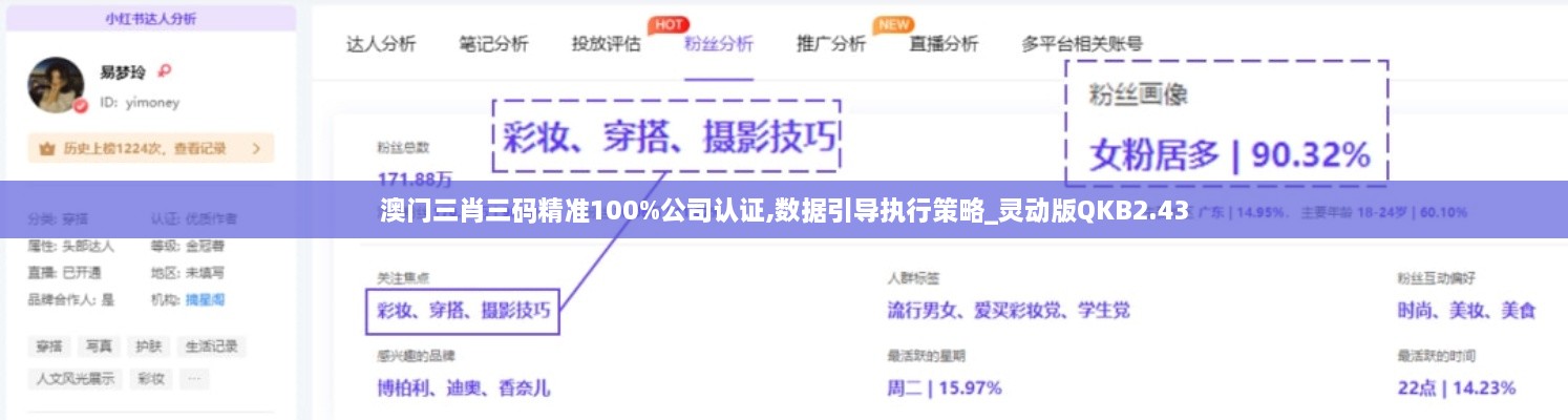 澳门三肖三码精准100%公司认证,数据引导执行策略_灵动版QKB2.43