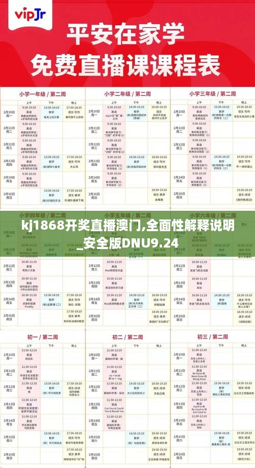 kj1868开奖直播澳门,全面性解释说明_安全版DNU9.24