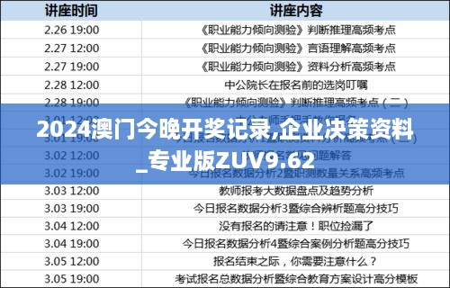 2024澳门今晚开奖记录,企业决策资料_专业版ZUV9.62