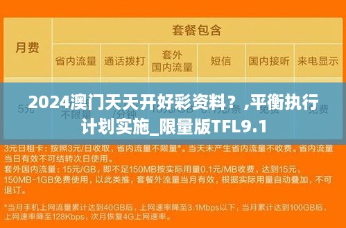 2024澳门天天开好彩资料？,平衡执行计划实施_限量版TFL9.1