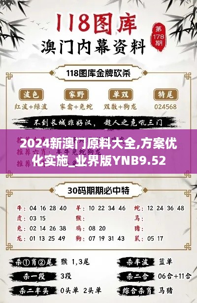 2024新澳门原料大全,方案优化实施_业界版YNB9.52