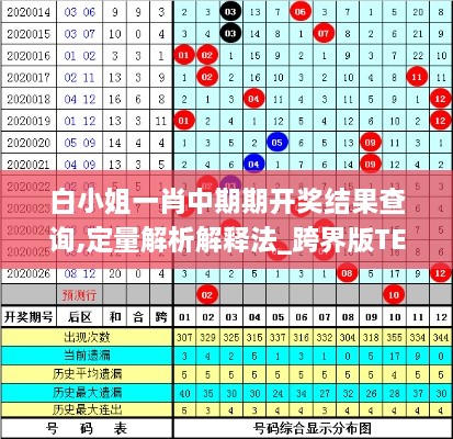 白小姐一肖中期期开奖结果查询,定量解析解释法_跨界版TER9.21