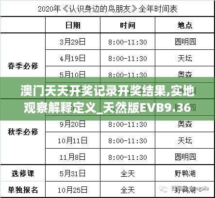 澳门天天开奖记录开奖结果,实地观察解释定义_天然版EVB9.36