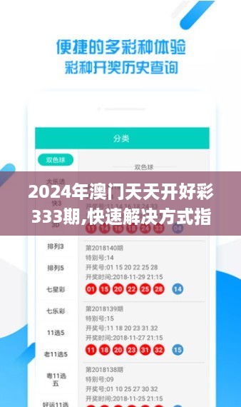 2024年澳门天天开好彩333期,快速解决方式指南_获取版UAD11.11