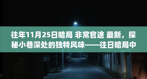 往日暗局中的秘密小店，独特风味与奇遇之旅