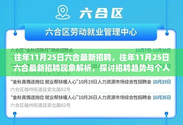 往年11月25日六合最新招聘趋势及现象解析，招聘市场与个人立场探讨