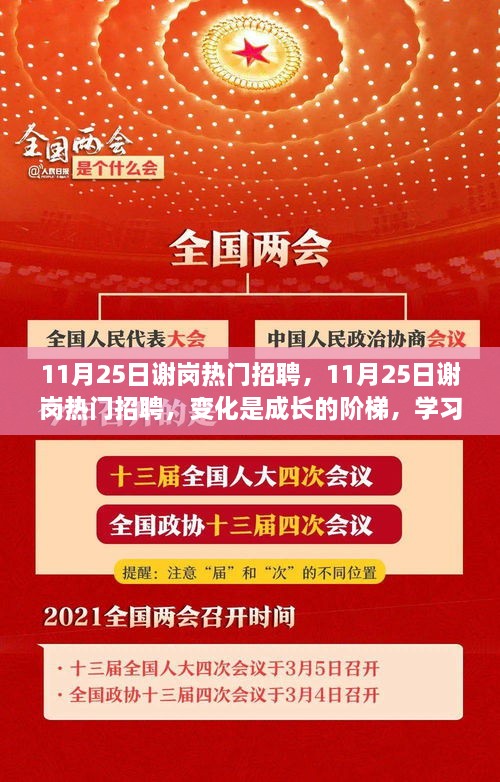 11月25日谢岗热门招聘，变化与成长中的职场机遇