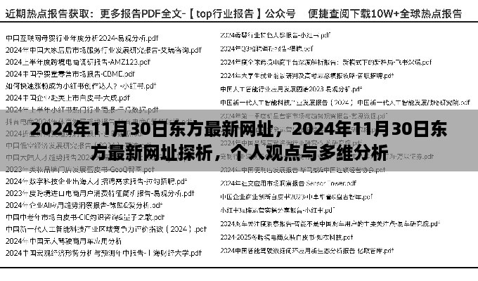 2024年11月30日东方最新网址探析，个人观点与多维分析视角