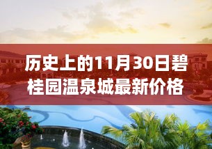 历史上的11月30日碧桂园温泉城价格回顾与最新价格概览