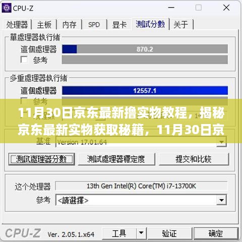 11月30日京东最新撸实物教程，揭秘京东最新实物获取秘籍，11月30日京东撸实物教程详解