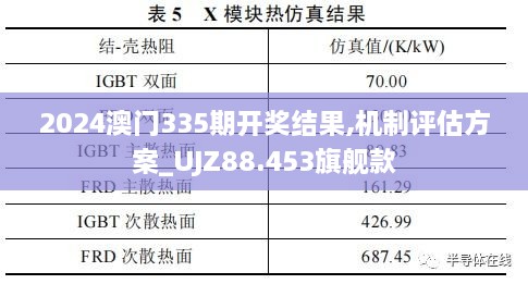 2024澳门335期开奖结果,机制评估方案_UJZ88.453旗舰款