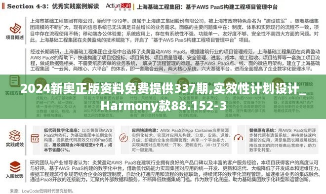 2024新奥正版资料免费提供337期,实效性计划设计_Harmony款88.152-3