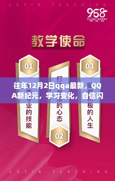 QQA新纪元，学习变化，自信成就梦想之门