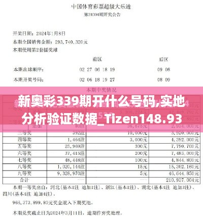 新奥彩339期开什么号码,实地分析验证数据_Tizen148.935-2