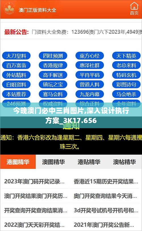 今晚澳门必中三肖图片,深入设计执行方案_3K17.656