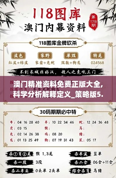 澳门精准资料免费正版大全,科学分析解释定义_策略版5.762