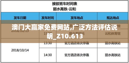 澳门大赢家免费网站,广泛方法评估说明_Z10.613