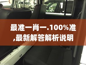 最准一肖一.100%准,最新解答解析说明_桌面版2.373