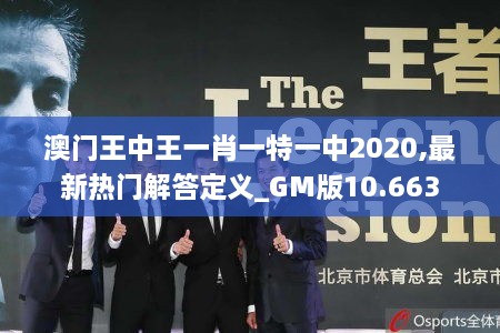 澳门王中王一肖一特一中2020,最新热门解答定义_GM版10.663