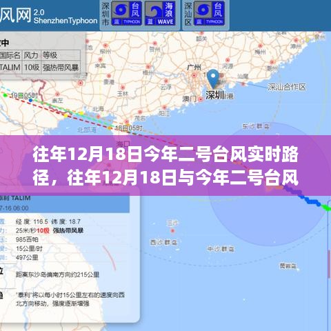 往年与今年二号台风实时路径对比及分析，深度解读台风路径差异与影响