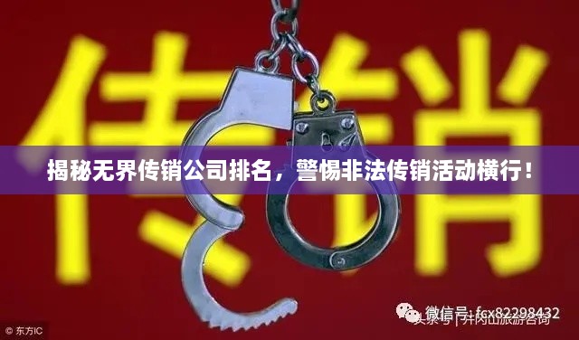 揭秘无界传销公司排名，警惕非法传销活动横行！