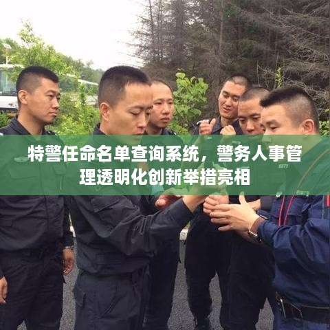 特警任命名单查询系统，警务人事管理透明化创新举措亮相