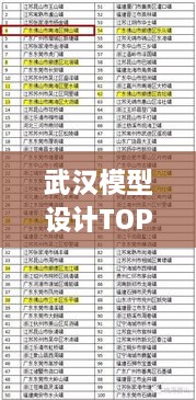 武汉模型设计TOP10榜单揭秘，实力与魅力并存！