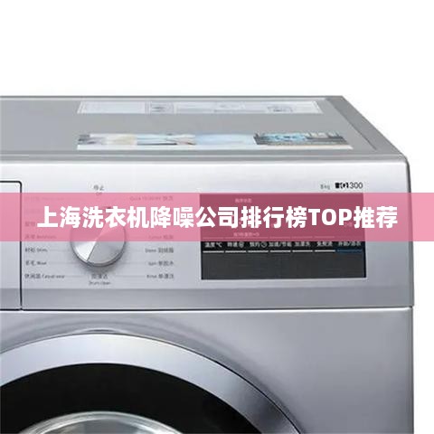 上海洗衣机降噪公司排行榜TOP推荐