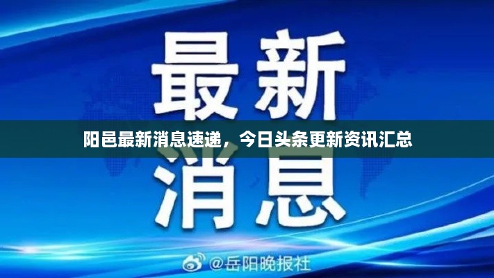 阳邑最新消息速递，今日头条更新资讯汇总