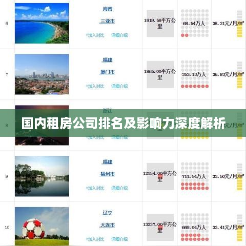 国内租房公司排名及影响力深度解析