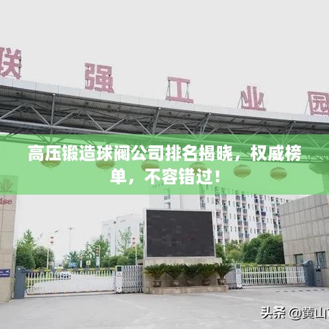 高压锻造球阀公司排名揭晓，权威榜单，不容错过！