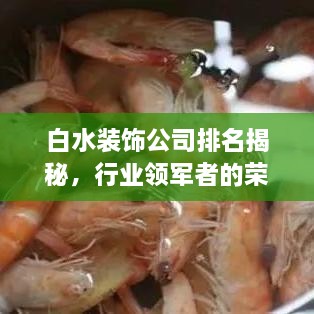 白水装饰公司排名揭秘，行业领军者的荣耀地位！