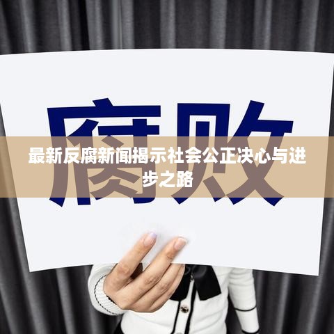 最新反腐新闻揭示社会公正决心与进步之路